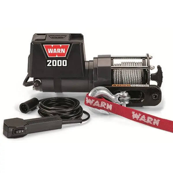 2000 DC Light-Duty Trailer Loading Utility Winch
