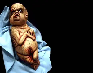 Lord Grimley's Manor - Squelch - The Soul Stealer - Latex Halloween Spitting Puppet Prop