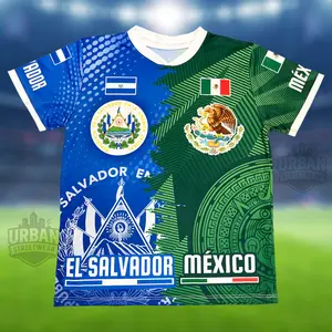 El Salvador & Mexico Sport Shirt