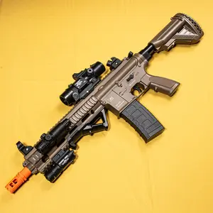 84CM  electric toy Gel Blaster, fun toy, non removable orange muzzle