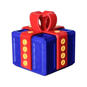 Valentine's Day Prank Gift Box, Romantic Surprise Gift with Screws, Fun 3D Printed Joke Box, Perfect for Christmas, Birthday, Valentine's Day Gifts, Gift Box Design