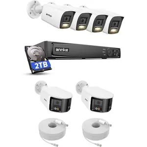 ANNKE H1200 12MP UHD PoE Security Camera System 8CH NVR Dual Lens