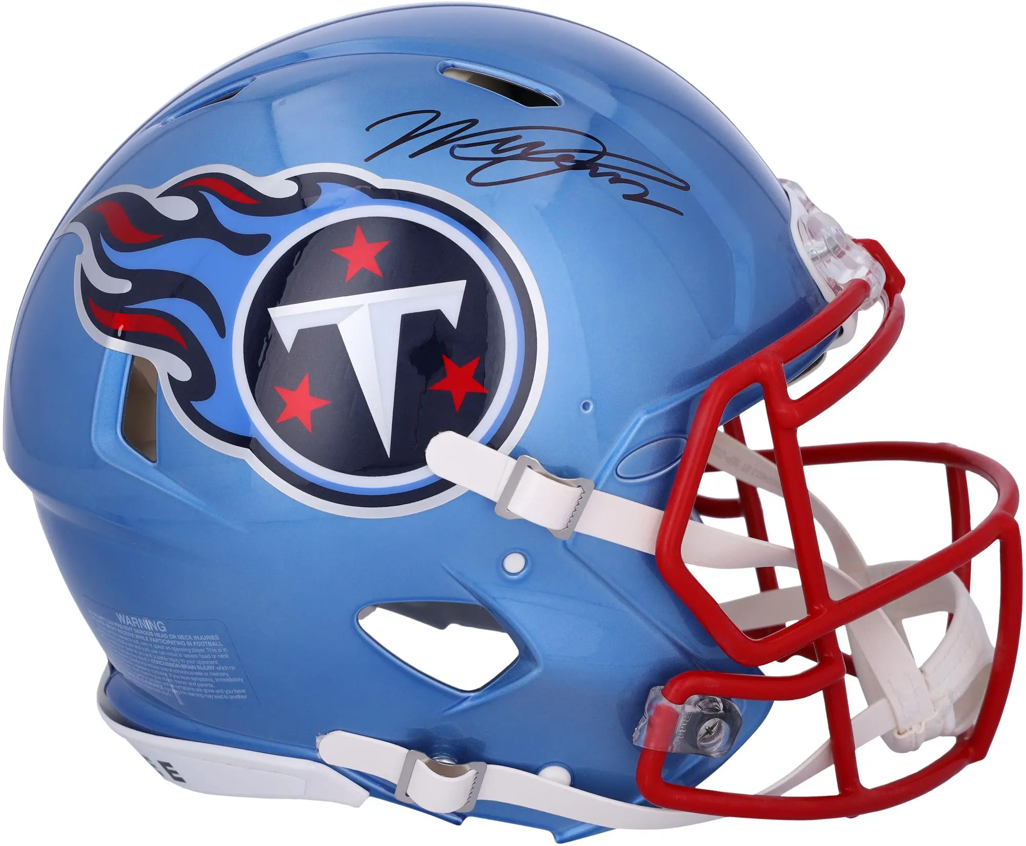 Will Levis Tennessee Titans Autographed Riddell Flash Speed Authentic Helmet - Fanatics Authentic Certified