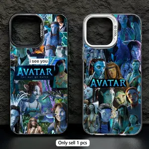 A-Avatar A-esthetic Phone Case For iPhone 17 16 15 14 13 12 11 Pro Max Plus Phone Case, Multi-Tone Metallic Finish Effect, Flexible TPU Material, Slim Shockproof Protective Cover, Scratch and Fingerprint Resistant