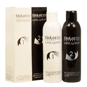 Salerm Color Reverse - Remove Oxidative Hair Dyes from the Hair Quickly, Safely and Effectively Haircare Brush Cream Gentle Handy Shampoo Cleanser Natural