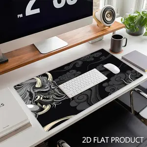 Gaming Mouse Pad, Dark - Themed Demonic Mask Design, Multiple Specifications Available, Digital Printing, Stylish & Durable, Suitable for Home Office & Gaming Setup, Enhances Desk Aesthetics, Non - Slip Base for Stable Use