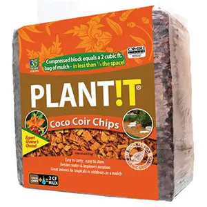 212 MAIN Hydrofarm JSCC2 Organic Coco Coir Chips, Easy Storage