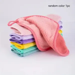 Reusable Skincare Facial Cleansing Puff Gift，Reusable Flannel Face Cloth, 7 Counts Fleece Makeup Remover Towels, Soft Microfiber Cleaning Pads, Ideal for Gentle Skin Care Routine, Makeup Remover Wipes