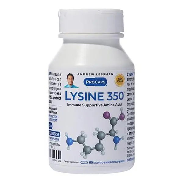 Andrew Lessman Lysine 350 - 60 Capsules