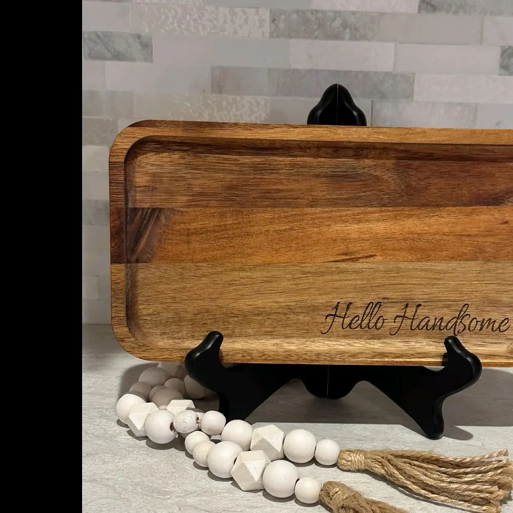mens or womens nightstand tray