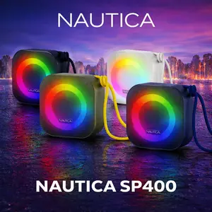 Nautica SP400 True Wireless Outdoor Speaker, IPX5 Waterproof Bluetooth Speaker