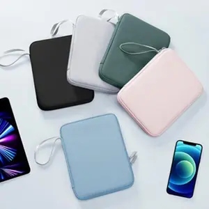 Portable Tablet Bag 11/13 inch Multi Pocket iPad Case Handbag Color Shockproof Bag