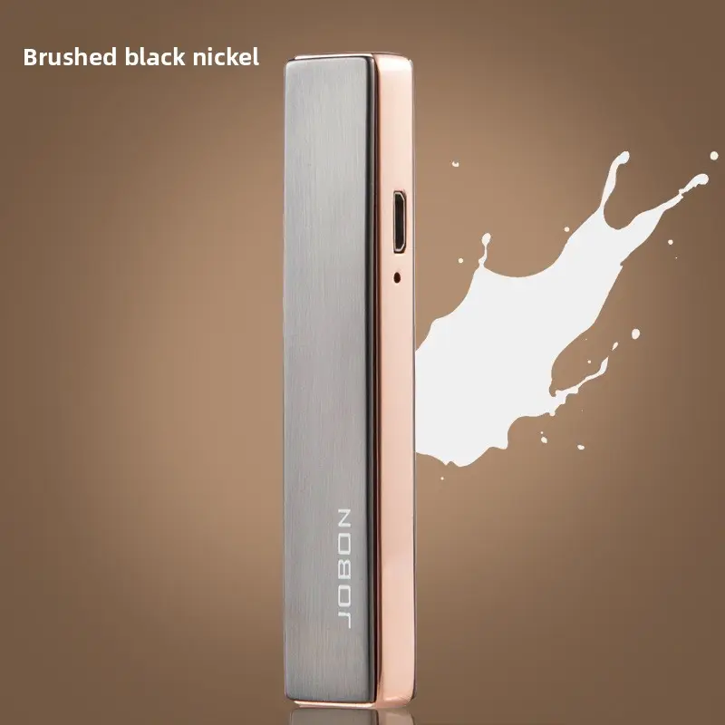 Brushed black nickel