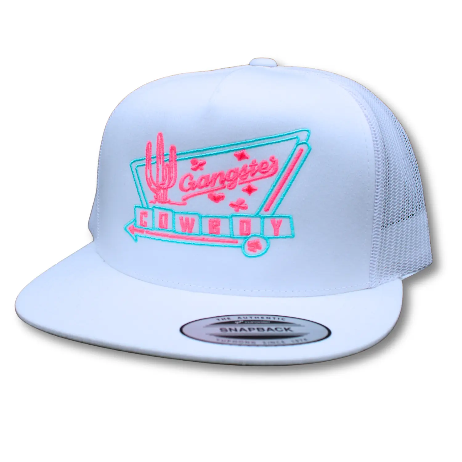 Cactus Jack - Pink and Teal. Gangster Cowboy Official Product
