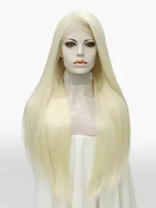 IMstyle Trina Platinum Blonde 13*6 Big lace Front Wig Collection Staright Wavy Synthetic Fiber-W175-613