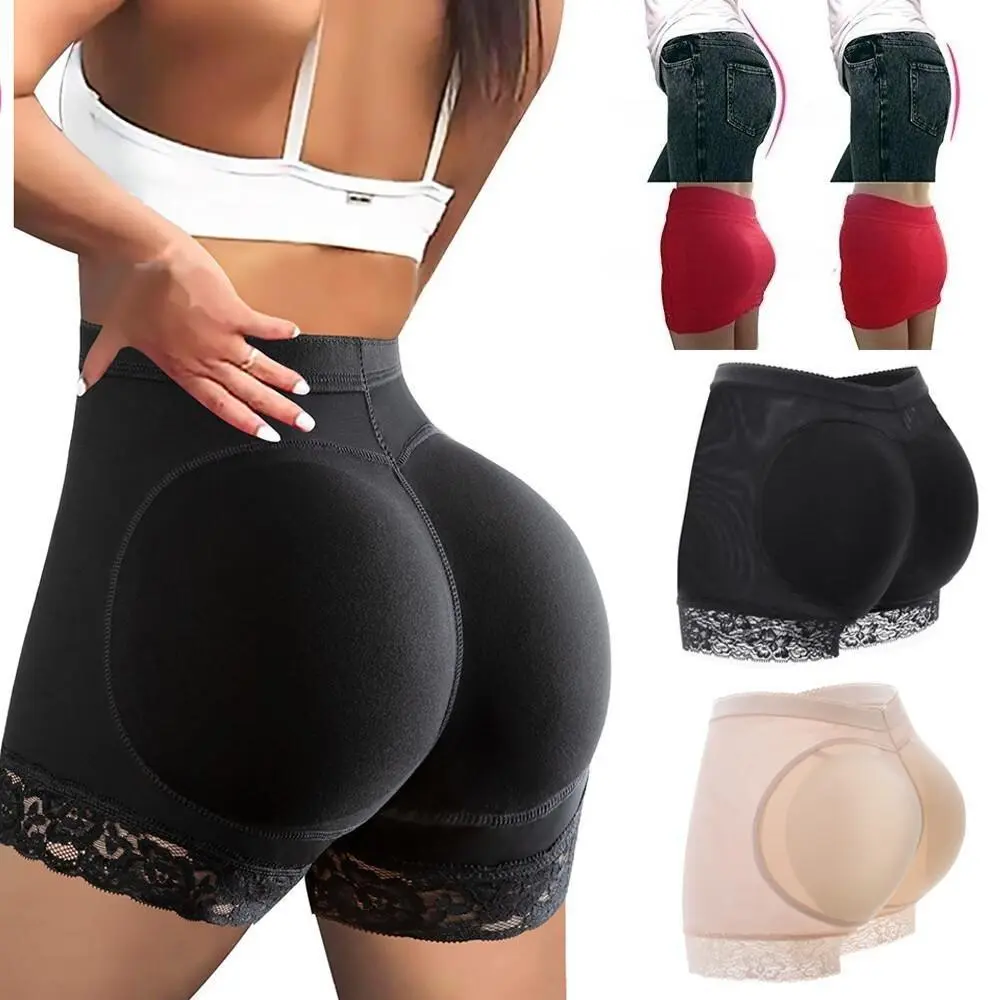 Women's Seamless Shapewear Butt Lifter & Hip Enhancer, Mid-Waist Compression Faja with Tummy Control for Everyday Wear and Dresses, Flat, Bottom, Panty, Wedding, Polyester, Boyshorts, Reusable, Lightweight, Tummy Slimmer, Lady, Hook & Eye, Sport Casual, E