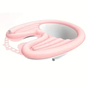Portable Inflatable Shampoo Basin with Hose Bedside Washing Tub for Pregnant & Disabled Easy to Install, Durable Plastic Ideal for Home & Hotel Use Perfect for Salon & Bedridden Care
