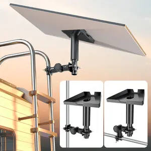 NiHome RV Mounting Kit for Starlink Gen 3, Adjustable 360° Rotating Pole Adapter with Length-Adjustable Pole for High-Speed Internet on RVs, Motorcycles, Fences, Deck Railings, Flagpoles, Rooftops