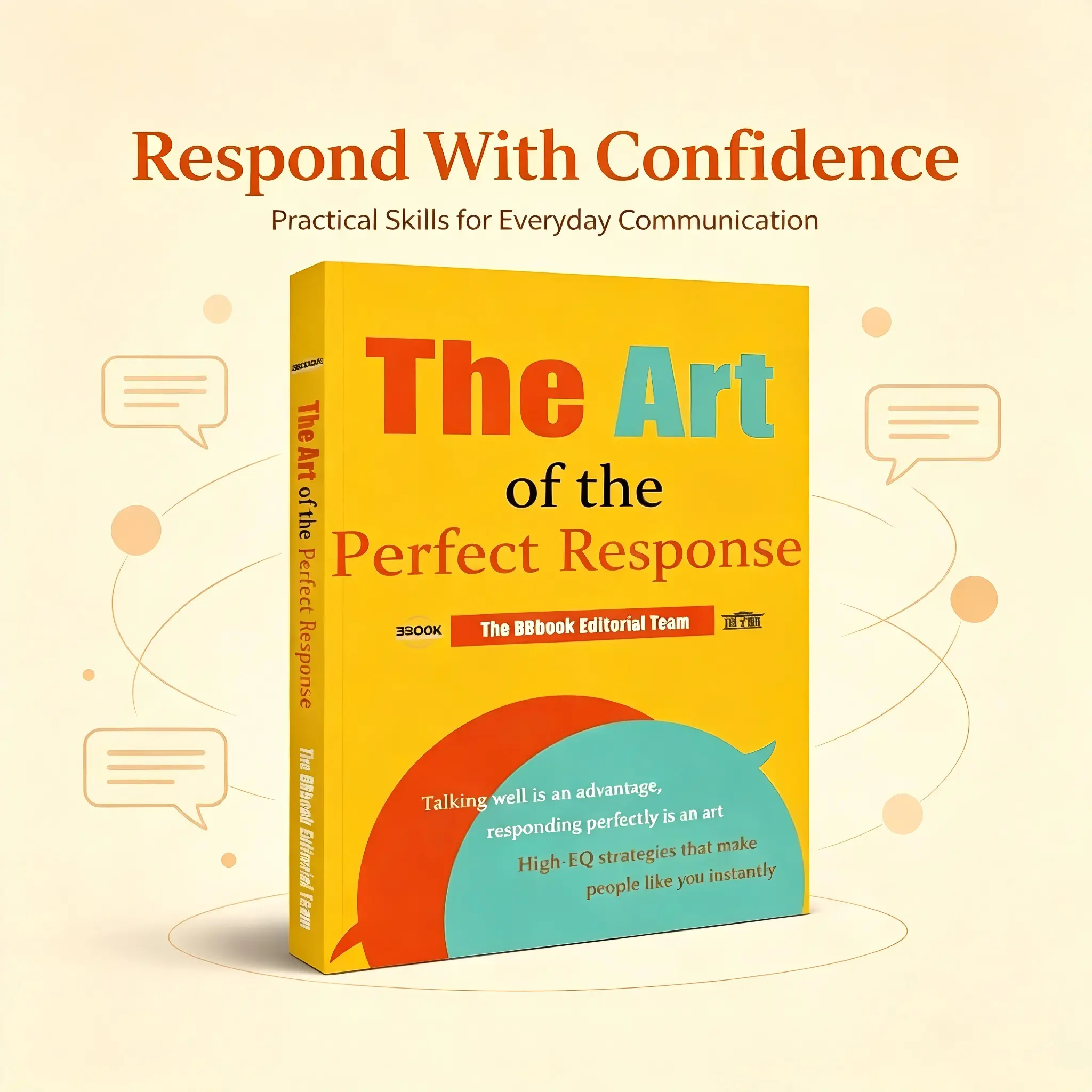 Master the Perfect Response: 209-Page High-EQ Conversation Guide for Adults - Effortless Social Skills & Self-Help to Boost Favorability