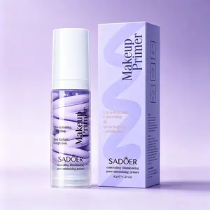 Pore Blurring Makeup Primer, Hydrating Face Primer with Silky Texture, Smooth Makeup Base for Foundation and Everyday Makeup