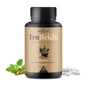 Balincer Height and Health Supplement, supports bone and joint health, 120 capsules.