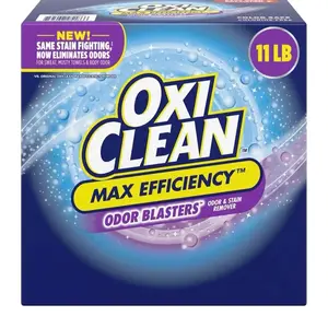 OxiClean Max Efficiency Odor Blasters Laundry Stain Remover Powder 11 Pounds Color Safe Odor & Stain Removal