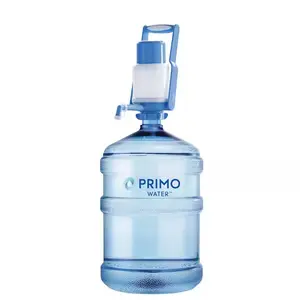 Primo Portable Manual Water Pump, Blue and White