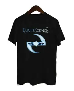 Music Band Evanescence Cotton Black All Size Unisex Classic Shirt