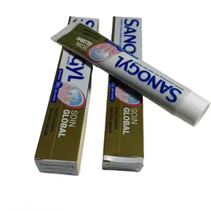 ￼ Sanogyl 2pcs Toothpaste for Healthy Gums 70% More Healthy Gums Action Comte Blancheur