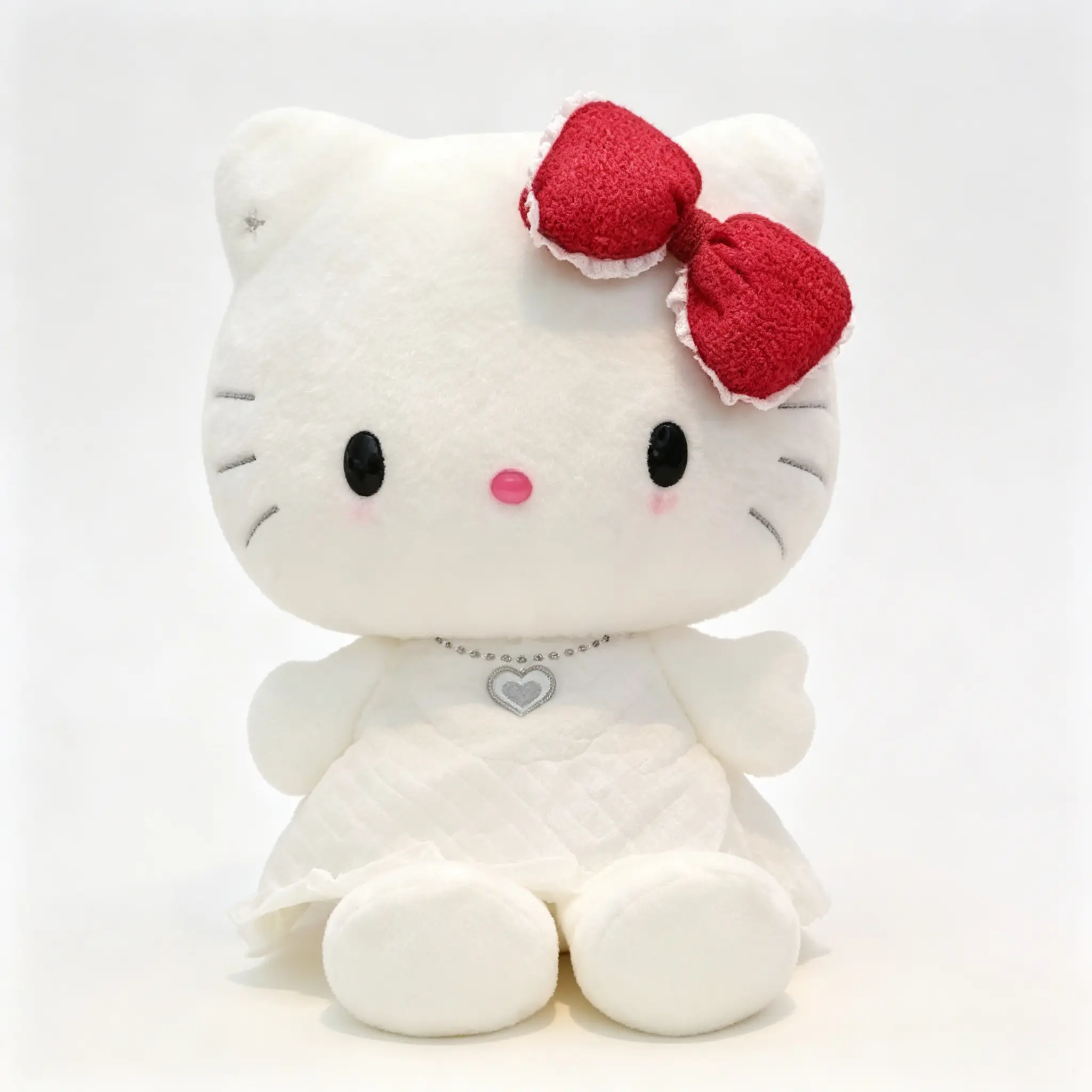Hello Kitty Angel and Devil Plush Dolls Set Sanrio Licensed 11.8 Inches Cute Collectible Stuffed Toys for Girls & Kids