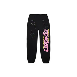 Sp5der Men's P*NK V2 Sweatpant Black, from StockX