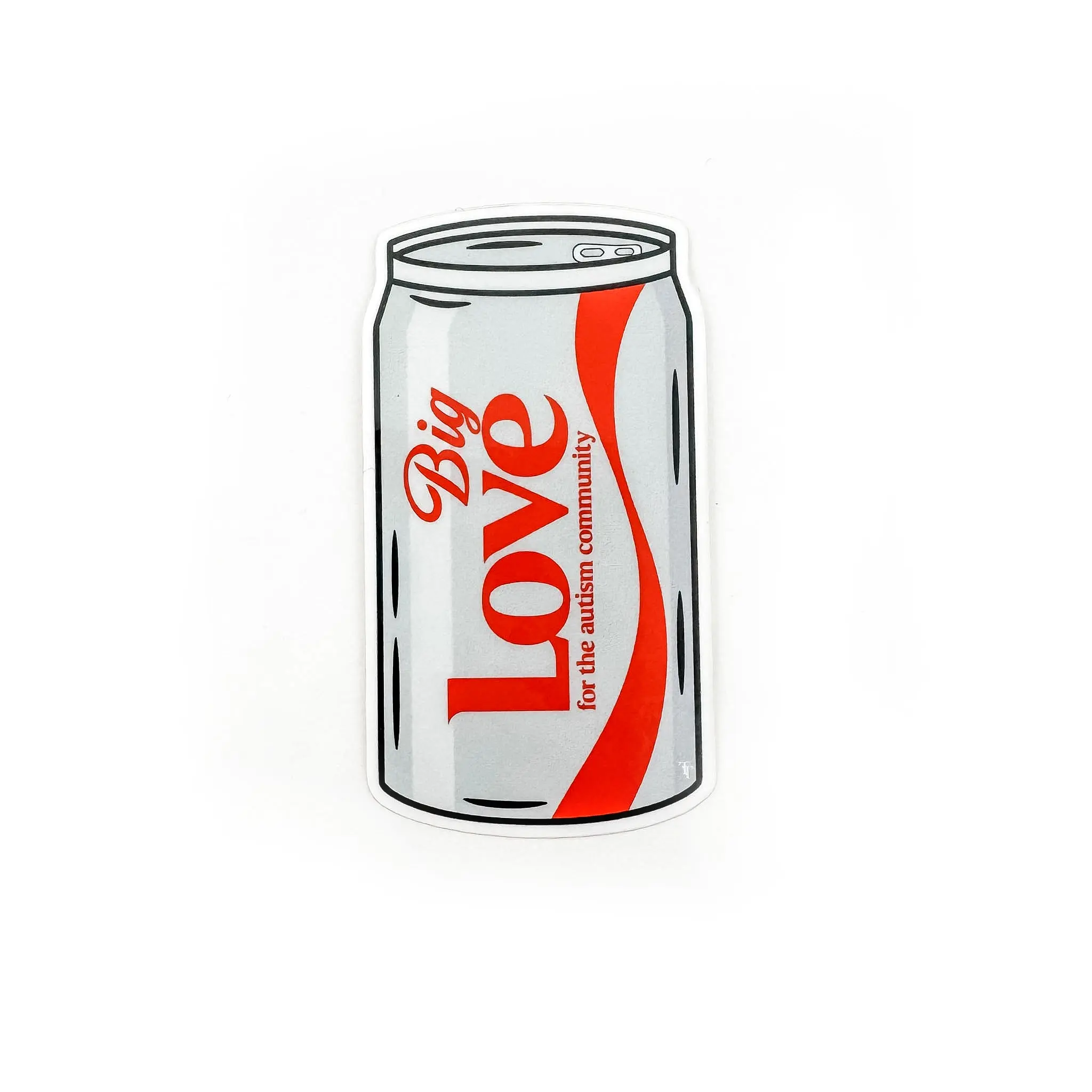 Big Love Diet Coke Can Sticker