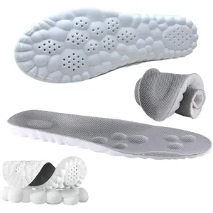 Insoles,4D Cloud Technology Insole - cloudsole insoles for men- Anti-Fatigue,Shock Absorption, Foot Pain Relief.U-Shape Memory Foam Insoles,One size fits most, adjustable by cutting along the curling line.