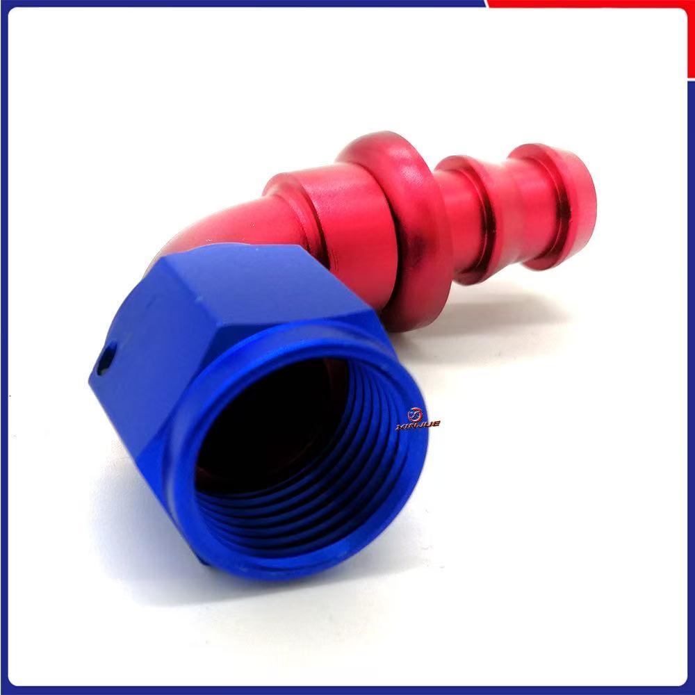 Car oil cooling hose connector, inverted oil hose connector 45-degree AN tower connector Car oil cooling hose connector, inverted oil hose connector 45-degree AN tower connector
