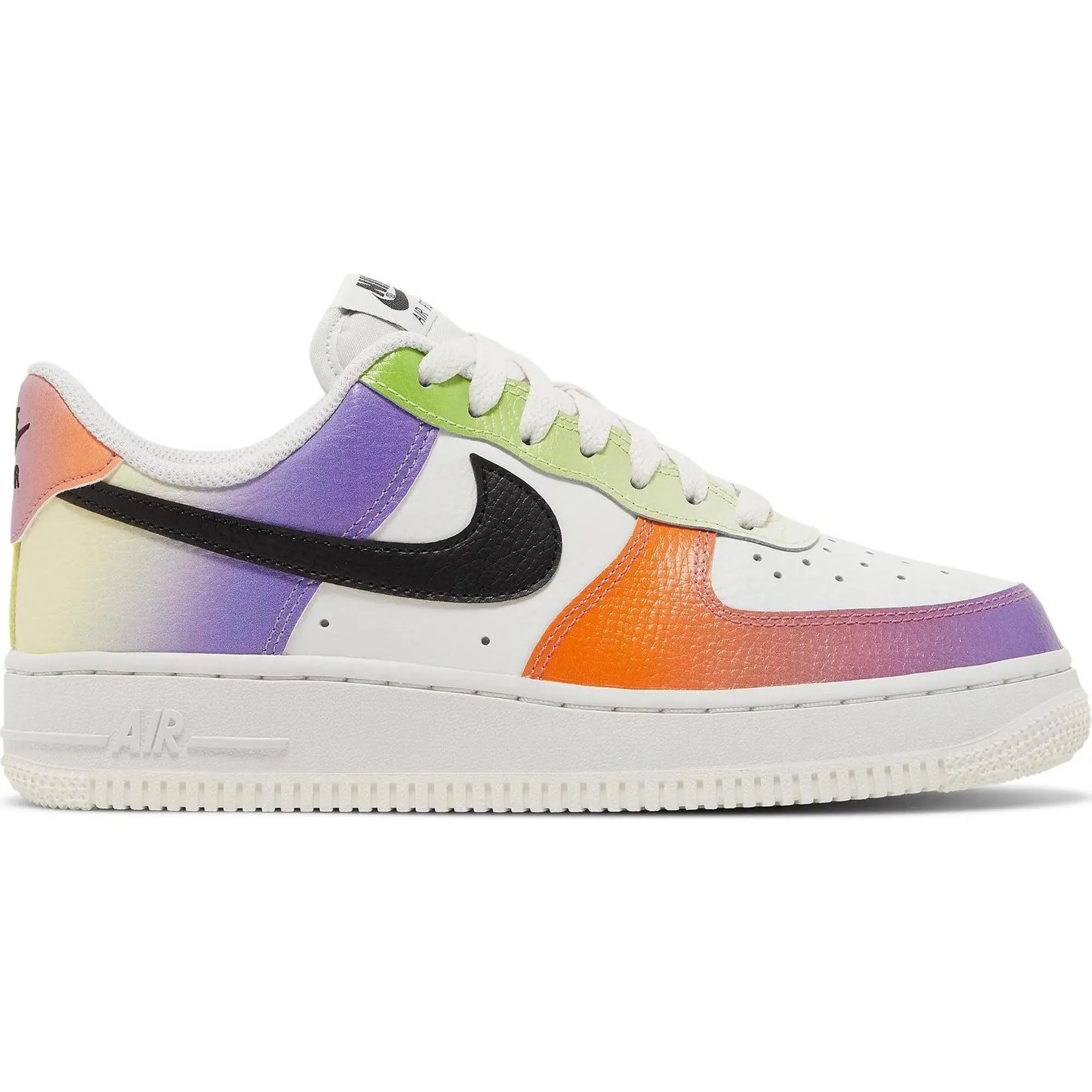[FD0801-100] Womens Nike AIR FORCE 1 LOW '07 'MULTI-COLOR GRADIENT'