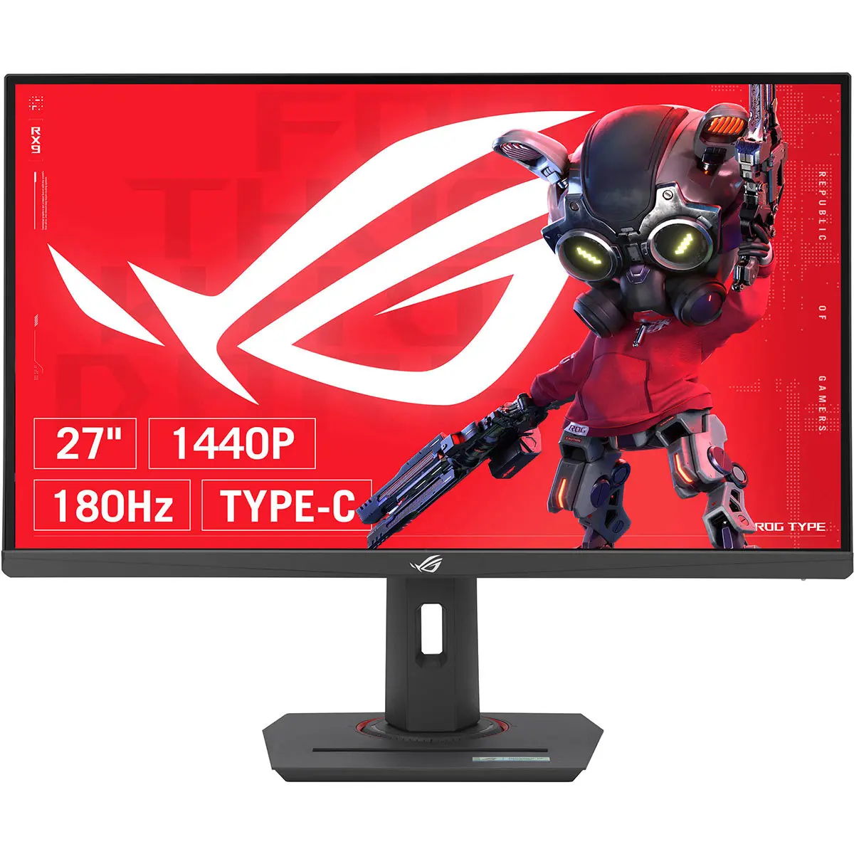 ASUS ROG Strix XG27ACS Gaming Monitor - 27", 16:9 WQHD, 180Hz, USB-C, Fast IPS LCD, HDR