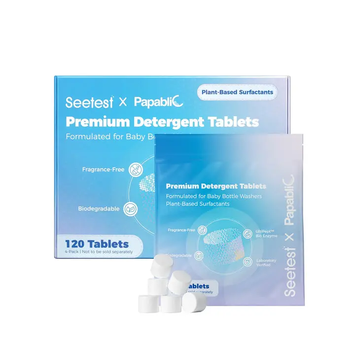 Papablic Upgraded Detergent Soap Cleaning Tablets Household, 120pcs All Purpose Cleaner for Home Care Supplies #tiktokshopbacktoschool