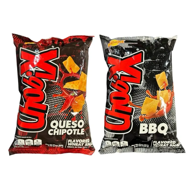 2 units CHOBIX queso Chipotle y Barbacoa Señorial Central American Culture and Flavor Snack Crispy