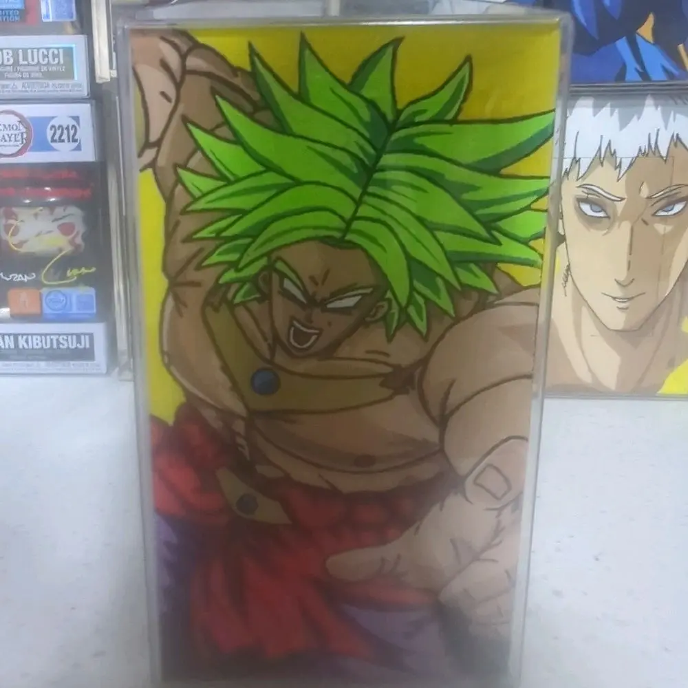 broly 1867 signed by Japanese voice actor