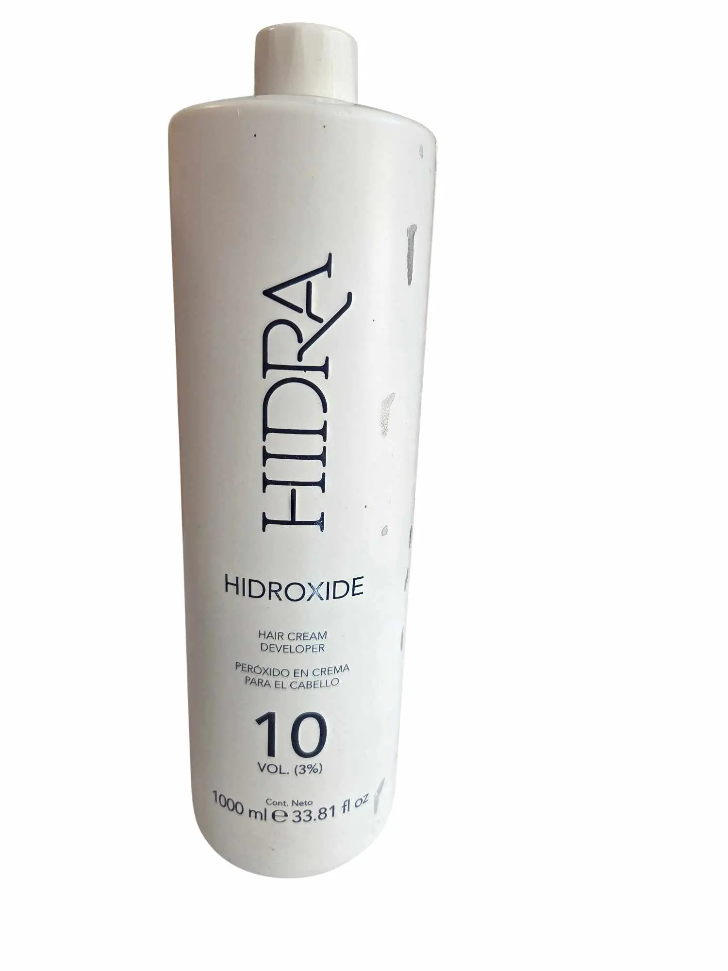 HIDRA Ammonia-Free Peroxide Hair Color Cream Developer, 10 Vol (3%) Cream Base, 29.41 Fl Oz, 24-Month Shelf Life, Professional Normal Haircare for Coloring Needs, Hair Coloring