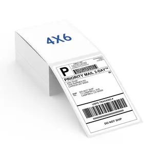 Professional 4x6 Thermal Labels for Shipping - High-Speed, Smudge-Proof Labels for Efficient Small Business Operations