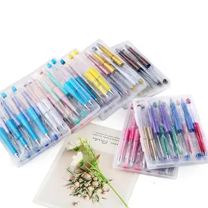 Bead Pen Set (10pcs/set), Colorful Plastic Bead Pen, DIY Bead Pen Kit, Office Stationery & Supplies, Back To School Gift Ideas, Art Materials, Writing Pens, Plastic Beaded Pens