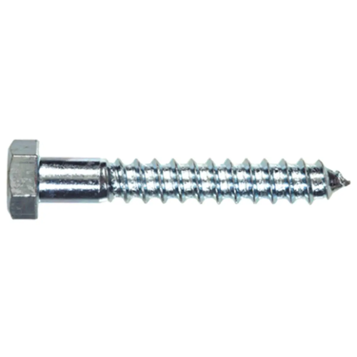 212 MAIN Hex Head Lag Screws - Zinc-Coated Self-Drilling Hardware Fasteners, 0.25x3 in, 100-Pack for Sailing, Water Sports, Self Drilling Screws, Pack Of 100