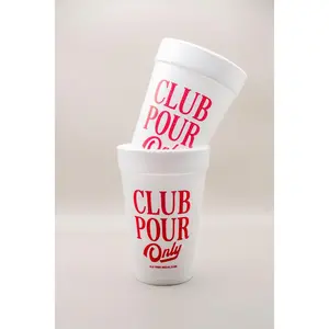 Club Pour Only 16oz. Foam Party Cups (Set of 10) Club Pour Only 16oz. Foam Party Cups (Set of 10)