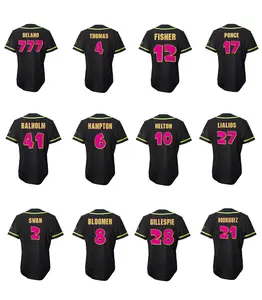 Party Animals All Number #99 Custom Number Jersey Baseball Jersey