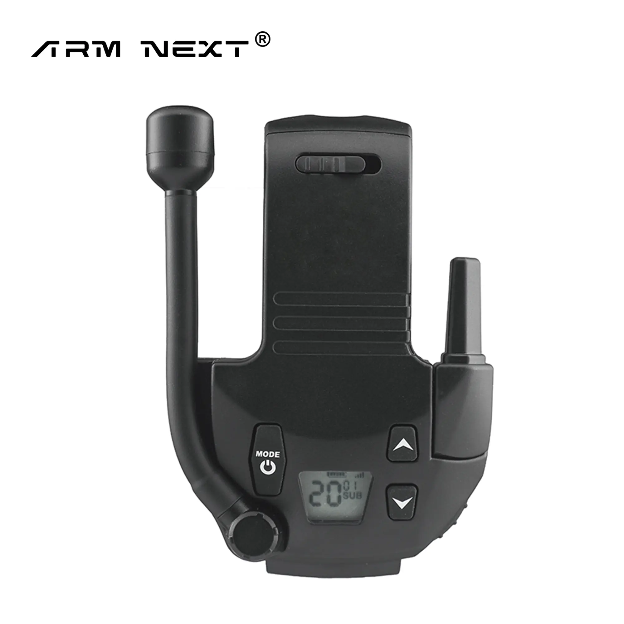 ARM NEXT W1 Tactical Volume Control Headset - Hearing Protection, IPX5 Waterproof Walkie Talkie Adapter, VOX Voice Activation, Hands-Free Operation, 22 Channels, 99 Subchannels, 3-Mile Range, Durability in Various Conditions for Hunting, Audio