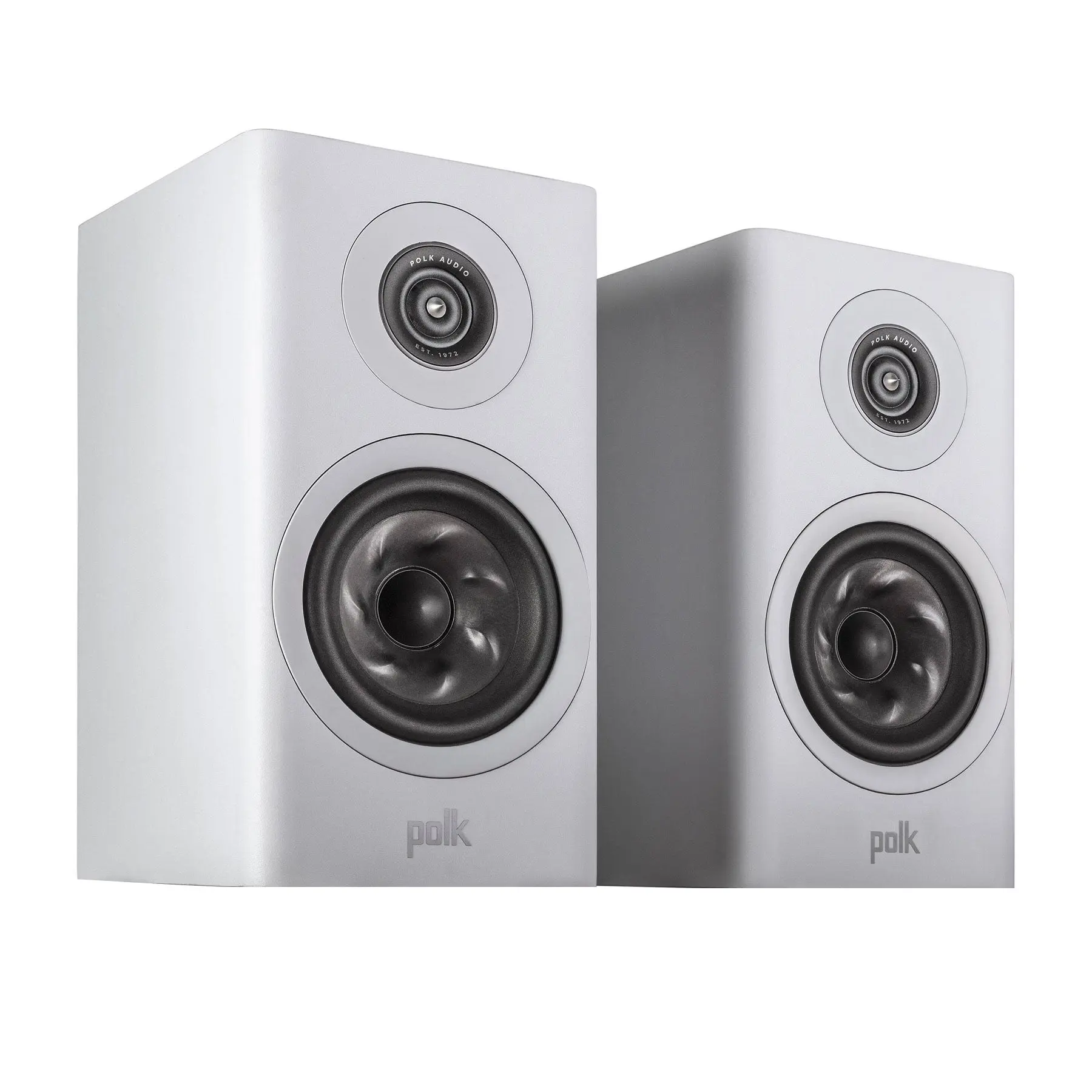 Polk Audio Reserve R100 Compact Bookshelf Speaker Pair - Open Box Special with Amplifier, Stereo Compatibility, Noise Reduction, and Audio Port, Cabinetry