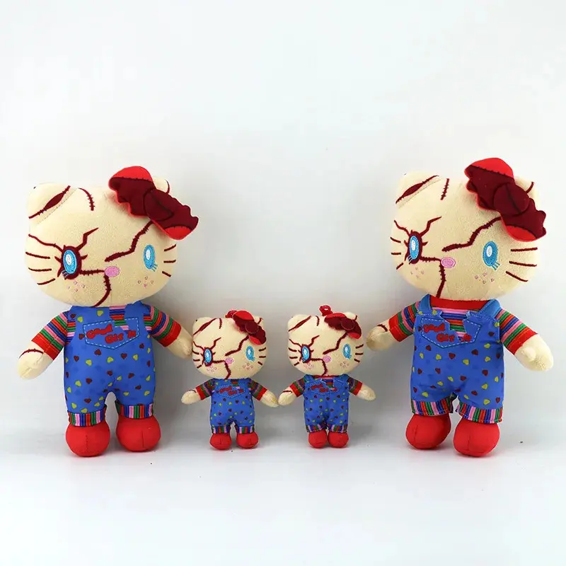 Cute Halloween Creative Plush Toy Clown Resurrection Ghost Baby Chacy Chucky Plush Doll Kids Birthday Gift