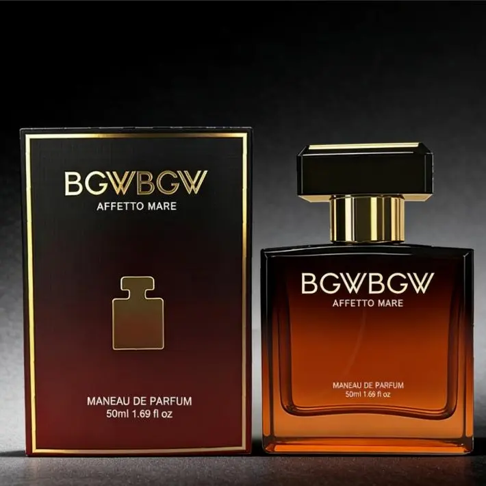 BGWBGW Premium Men's Cologne, Woody EDP with Citrus & Musk, Alcohol-Free & Long-Lasting Scent for Everyday Wear, 50ml (1.69 fl oz)