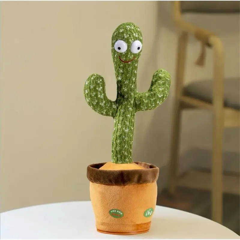 Dancing Cactus: A funny toy that sings, twists, and talks